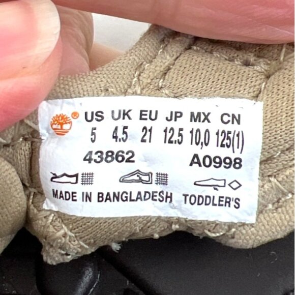 Timberland Mad River 2-Strap Fisherman Sandals Toddler Shoes Size 5 Brown 43862 - Picture 2 of 8